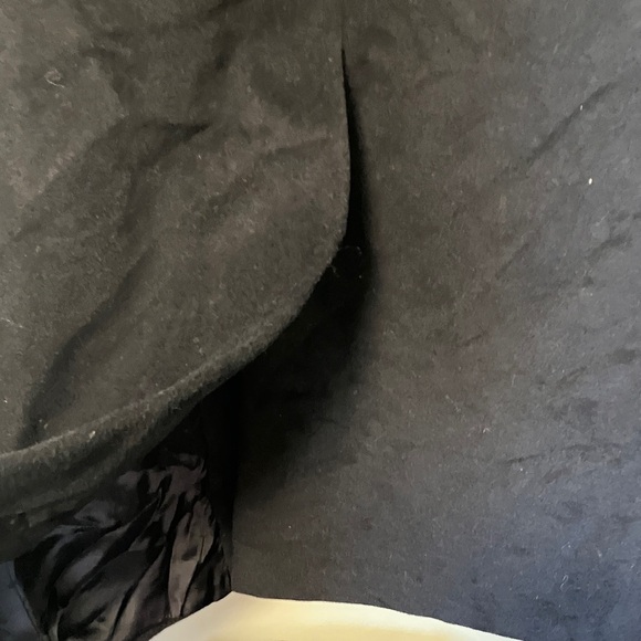 H&M Wool and Cashmere Navy Overcoat - Picture 6 of 6